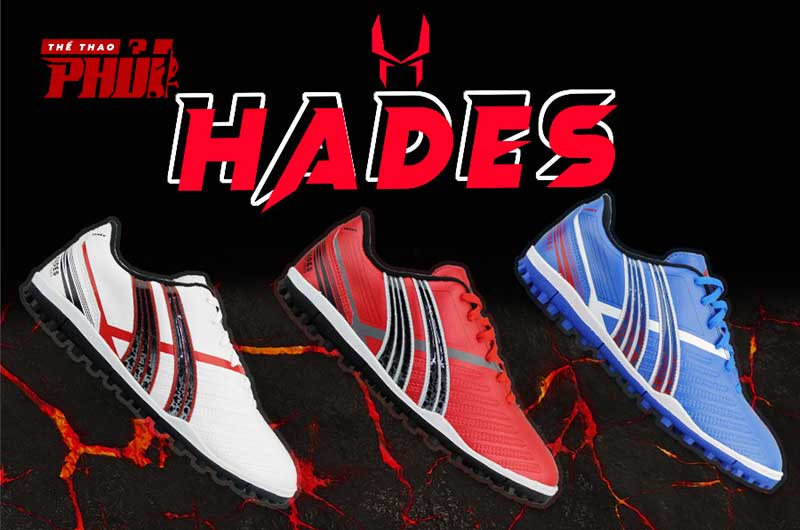 Đôi giày đá bóng Pan Hades có thiết kế mạnh mẽ và gai góc