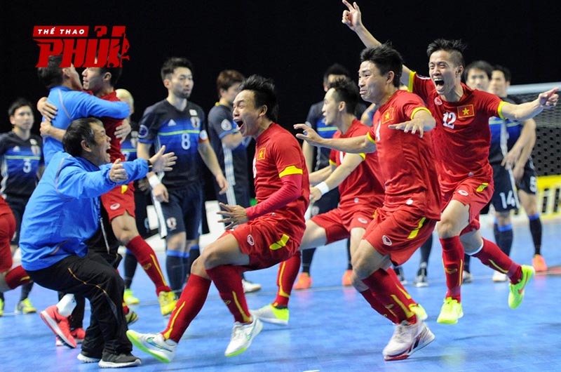 Nhờ bàn thắng của Hồ Văn Ý đã đưa đội tuyển Futsal Việt Nam vào VCK World Cup Futsal