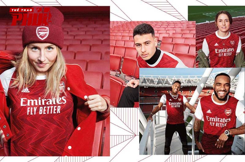 Quần áo bóng đá câu lạc bộ Arsenal 2020